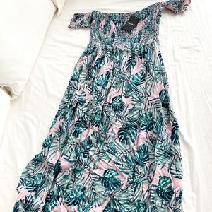 NWT F21 floral maxi dress